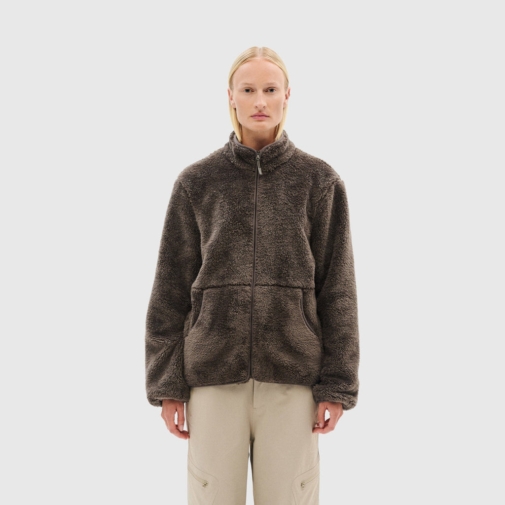 Hiking Patrol Adapt Plush Fleece Jacket - Dk Taupe Jacket Hiking Patrol 
