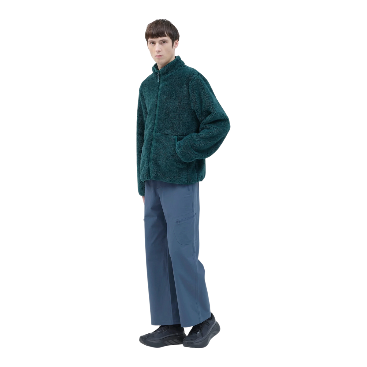 Hiking Patrol - Adapt Plush Fleece Jacket - Forest Green Jakke Hiking Patrol 