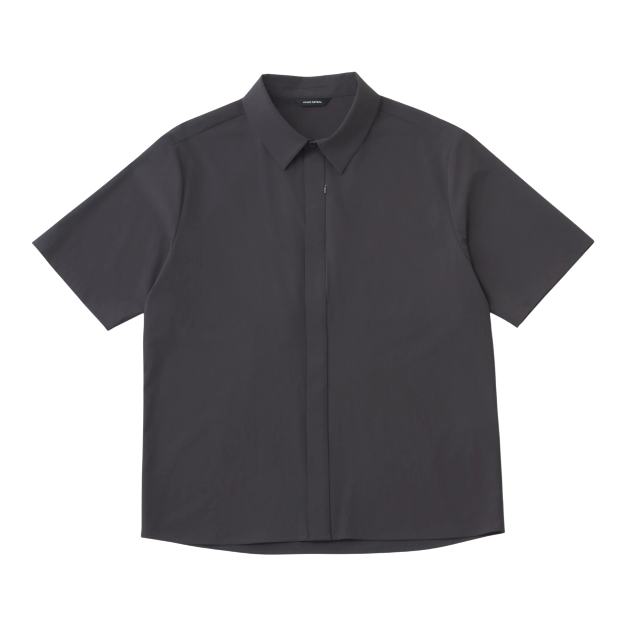Hiking Patrol Align Button Up SS Shirt - Charcoal Black Shirt Hiking Patrol 