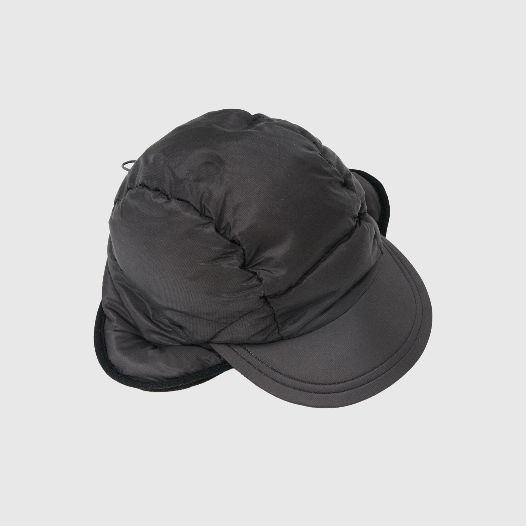 Hiking Patrol Base LT Down Hat - Charcoal Black Hat Hiking Patrol 