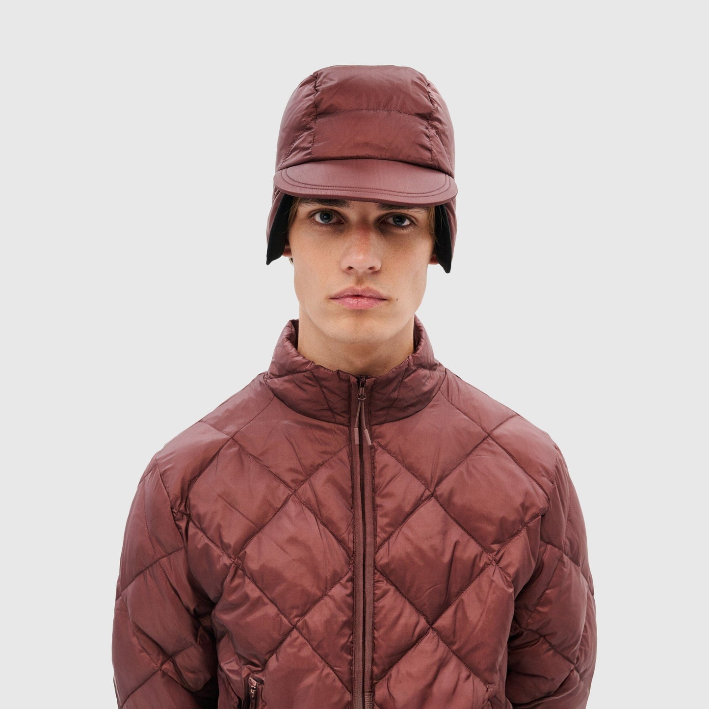 Hiking Patrol Base LT Down Hat - Maroon Hat Hiking Patrol 