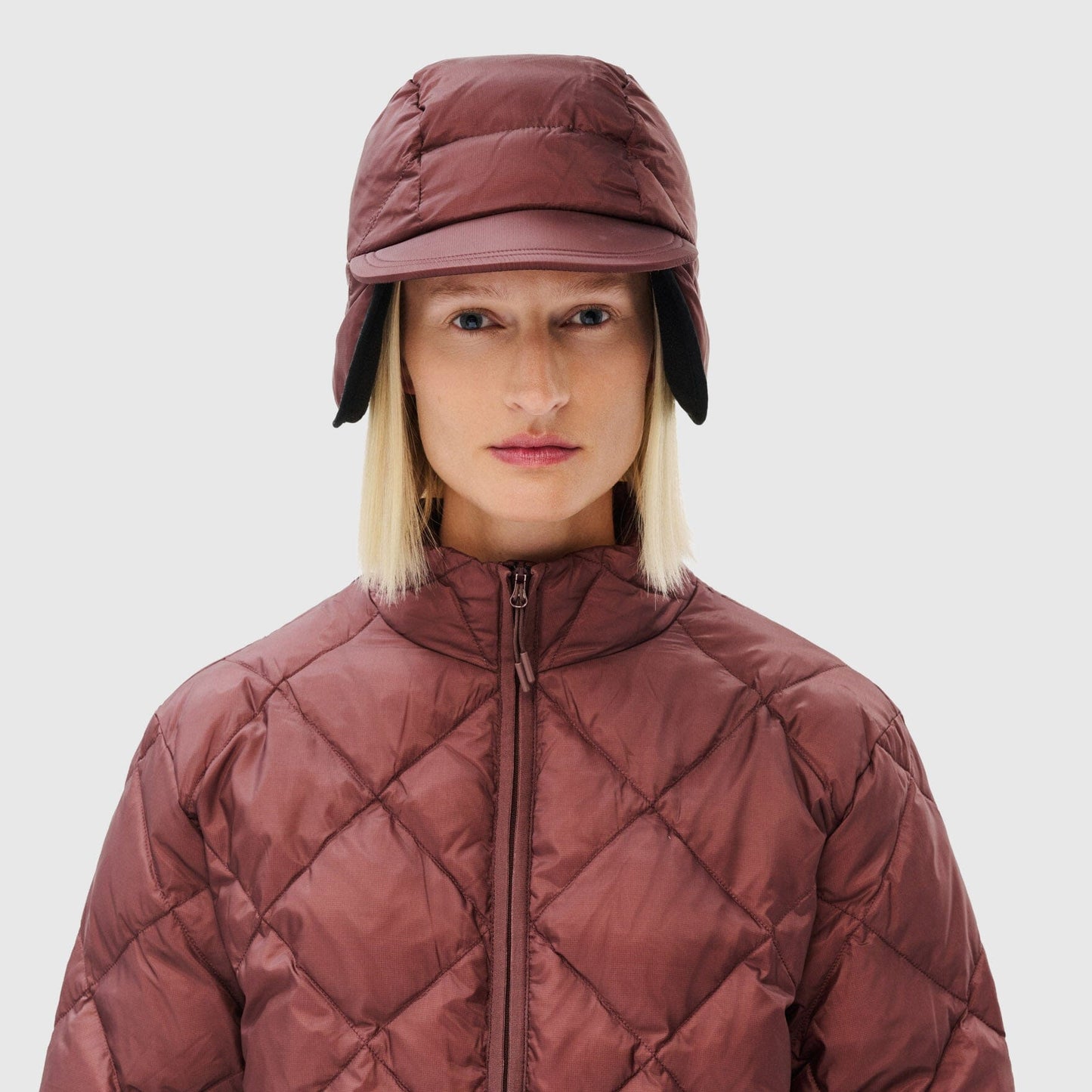 Hiking Patrol Base LT Down Hat - Maroon Hat Hiking Patrol 