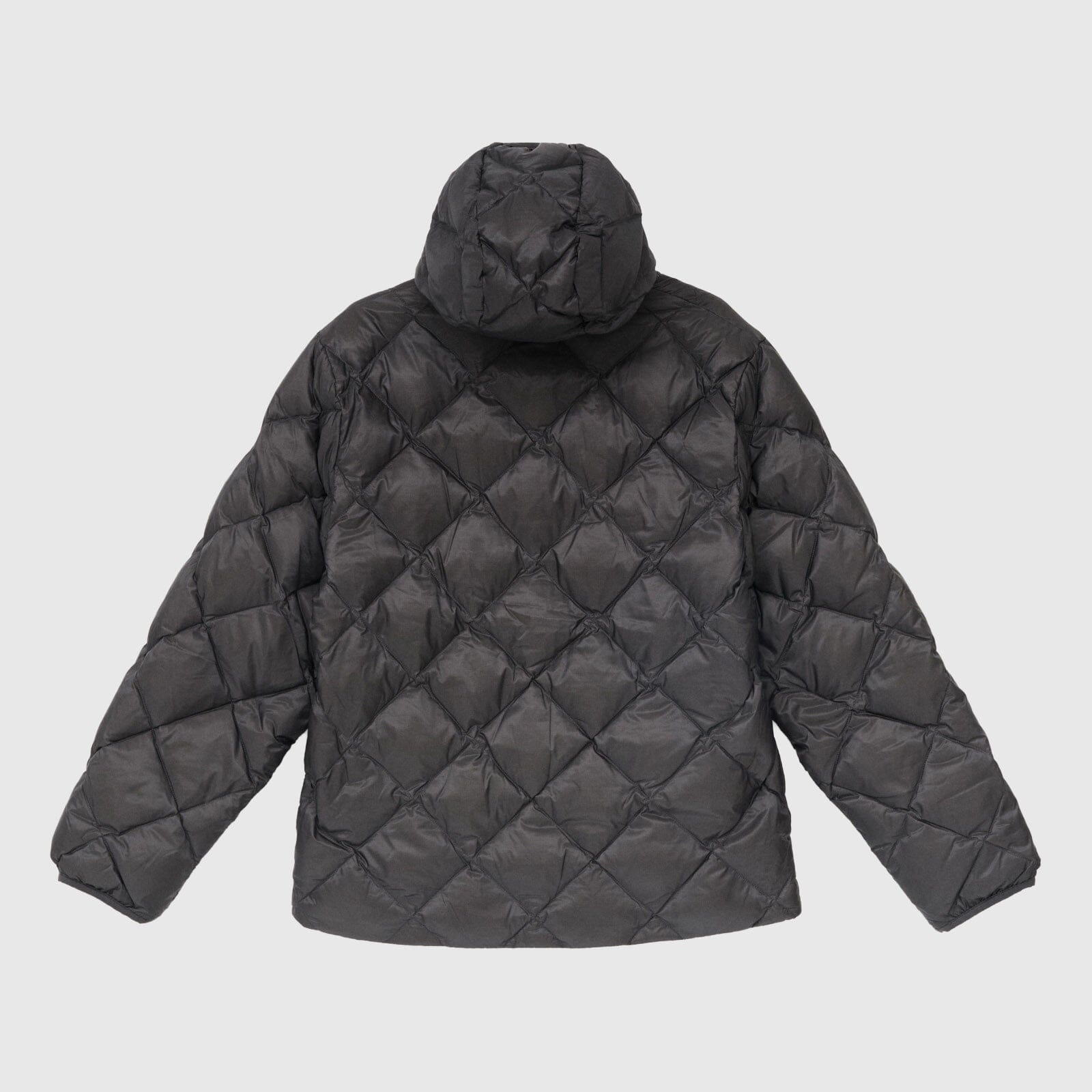 Hiking Patrol Base LT Down Hooded Jacket - Charcoal Black Coat Hiking Patrol 