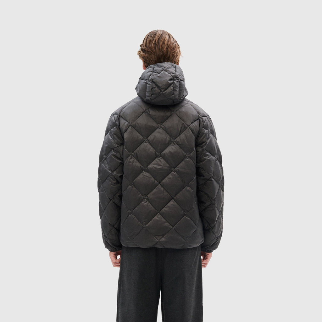 Hiking Patrol Base LT Down Hooded Jacket - Charcoal Black Coat Hiking Patrol 