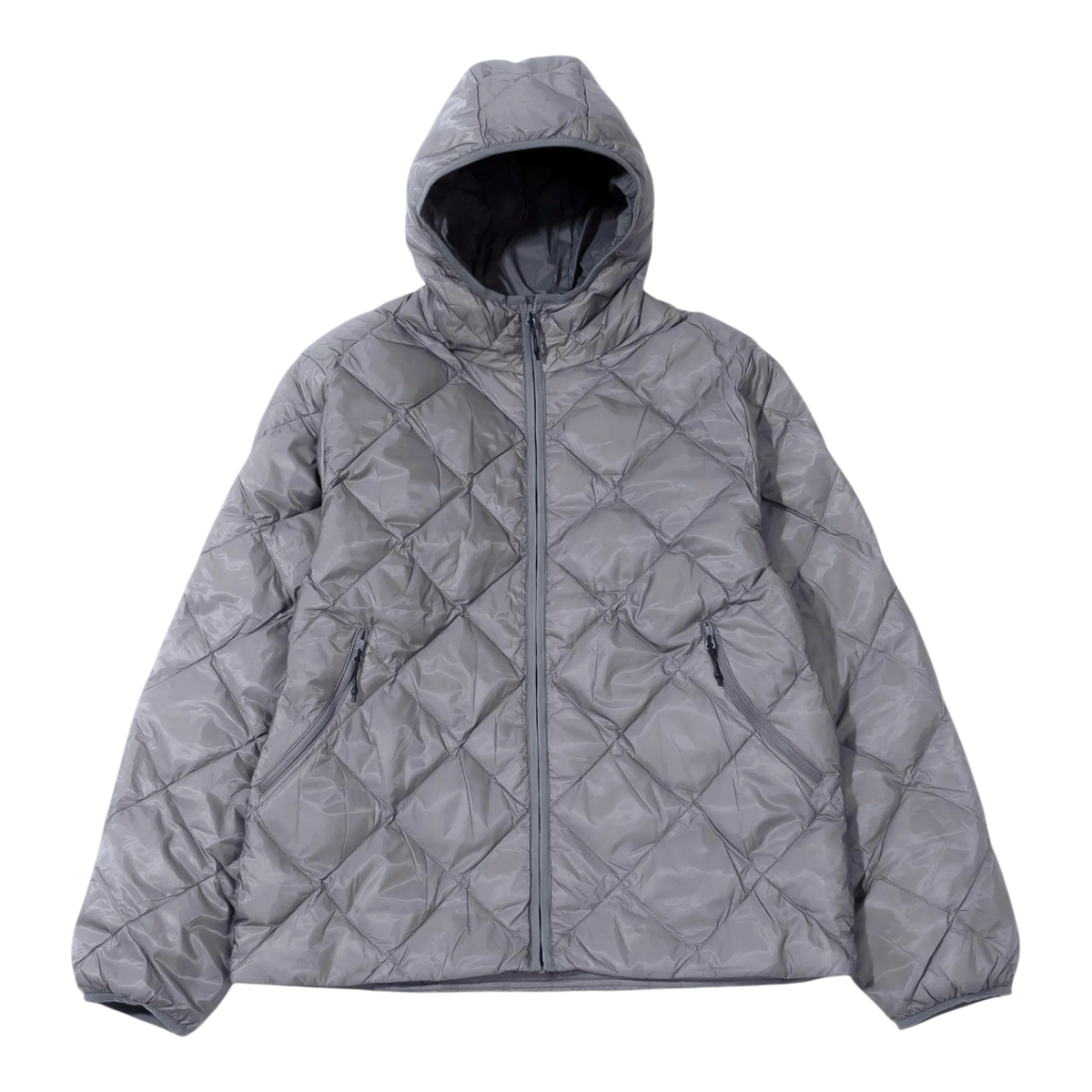 Hiking Patrol - Base Lt Down Hooded Jacket - Grey Jakke Hiking Patrol 