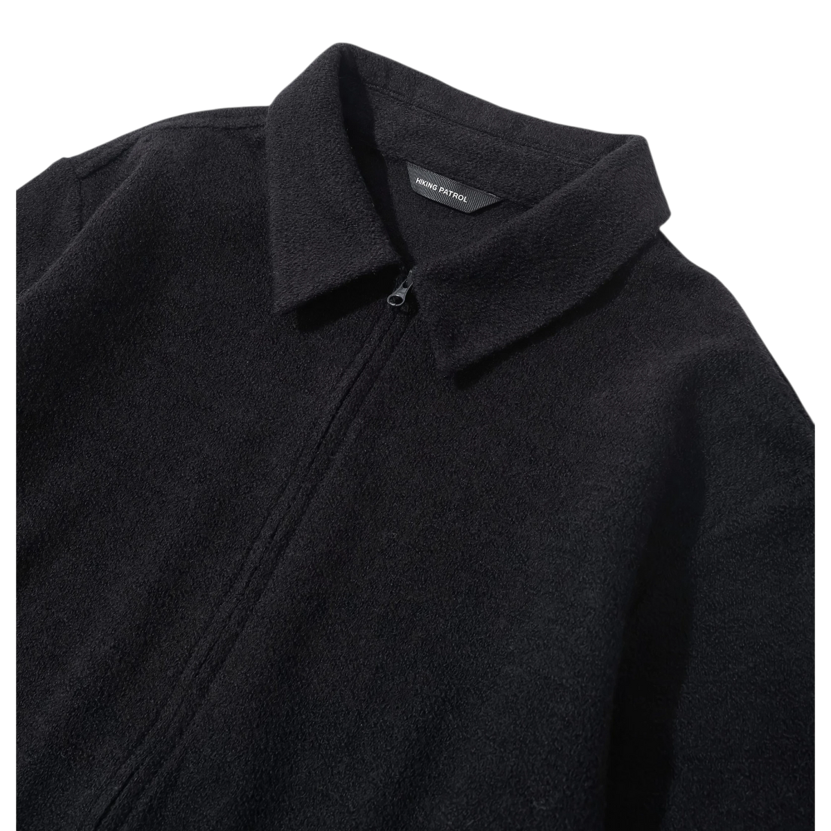 Hiking Patrol - Edge Knit Zip Shirt - Black Genser Hiking Patrol 