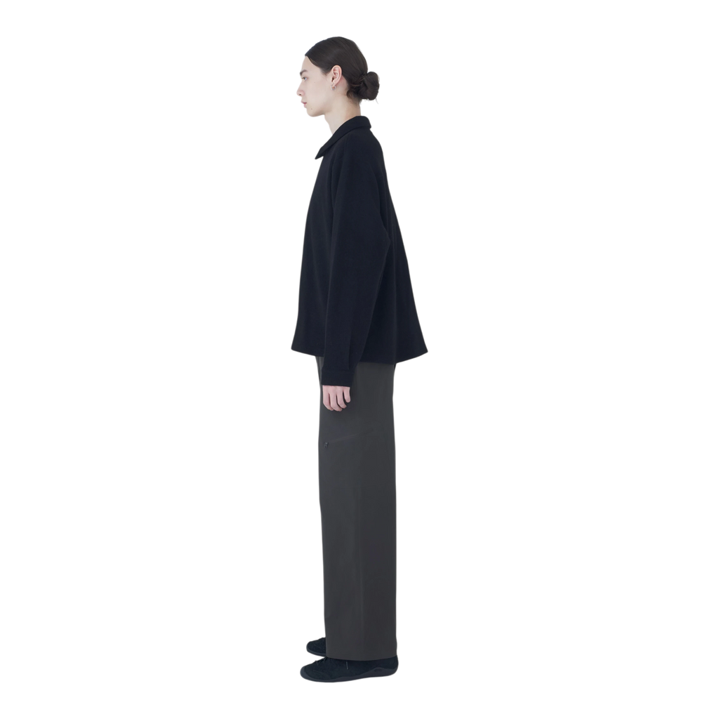 Hiking Patrol - Edge Knit Zip Shirt - Black Genser Hiking Patrol 
