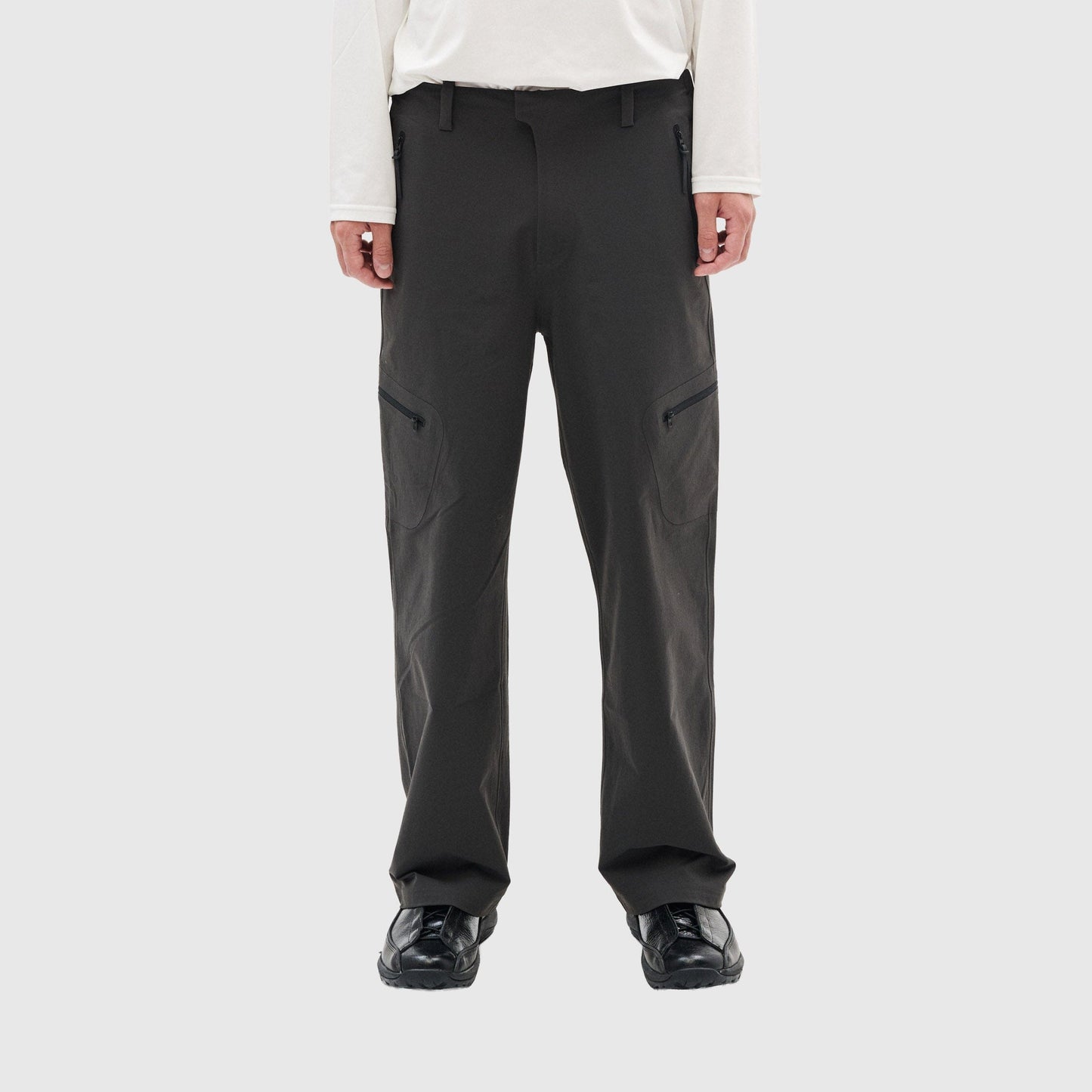 Hiking Patrol Edge Softshell Technical Trouser - Charcoal Black Pants Hiking Patrol 