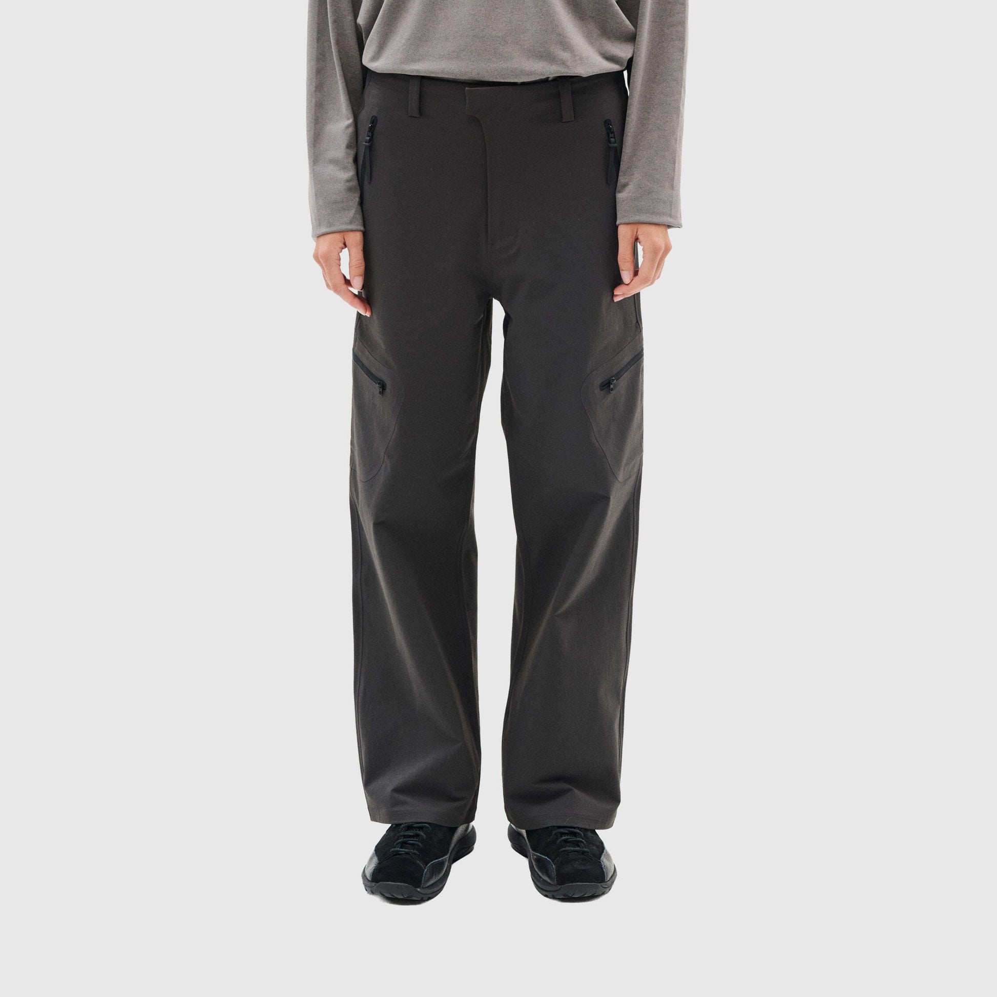 Hiking Patrol Edge Softshell Technical Trouser - Charcoal Black Pants Hiking Patrol 