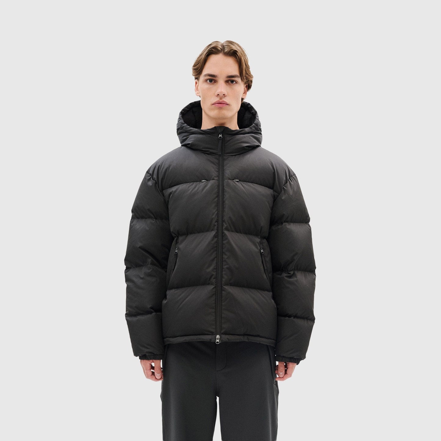 Hiking Patrol Element Down Jacket - Charcoal Black Coat Hiking Patrol 