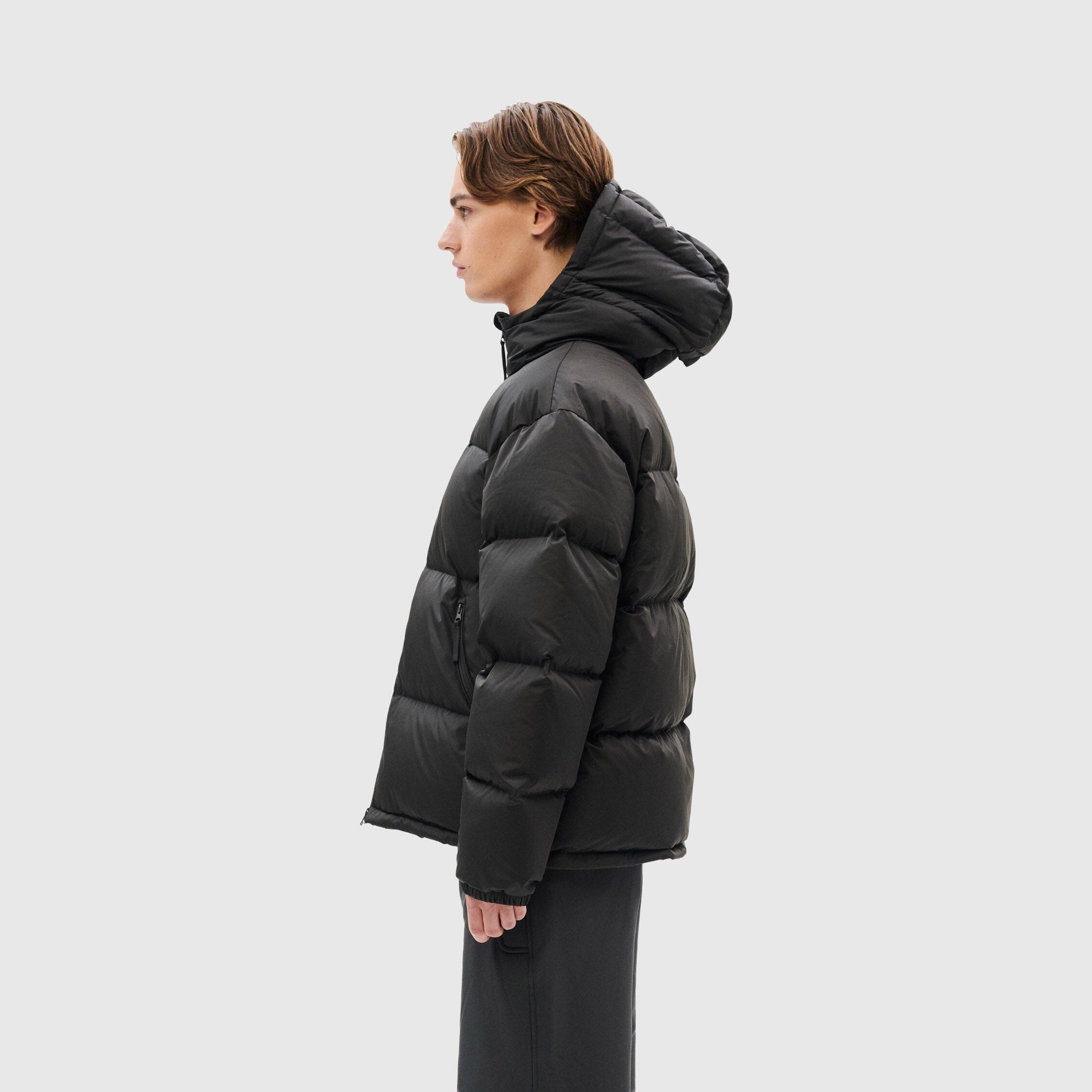 Hiking Patrol Element Down Jacket - Charcoal Black Coat Hiking Patrol 