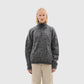 Hiking Patrol Essence Mohair Mixed Knit Top - Dk Grey Knitwear Hiking Patrol 