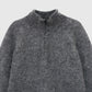 Hiking Patrol Essence Mohair Mixed Knit Top - Dk Grey Knitwear Hiking Patrol 