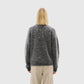 Hiking Patrol Essence Mohair Mixed Knit Top - Dk Grey Knitwear Hiking Patrol 