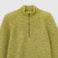 Hiking Patrol Essence Mohair Mixed Knit Top - Yellow Knitwear Hiking Patrol 