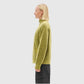 Hiking Patrol Essence Mohair Mixed Knit Top - Yellow Knitwear Hiking Patrol 