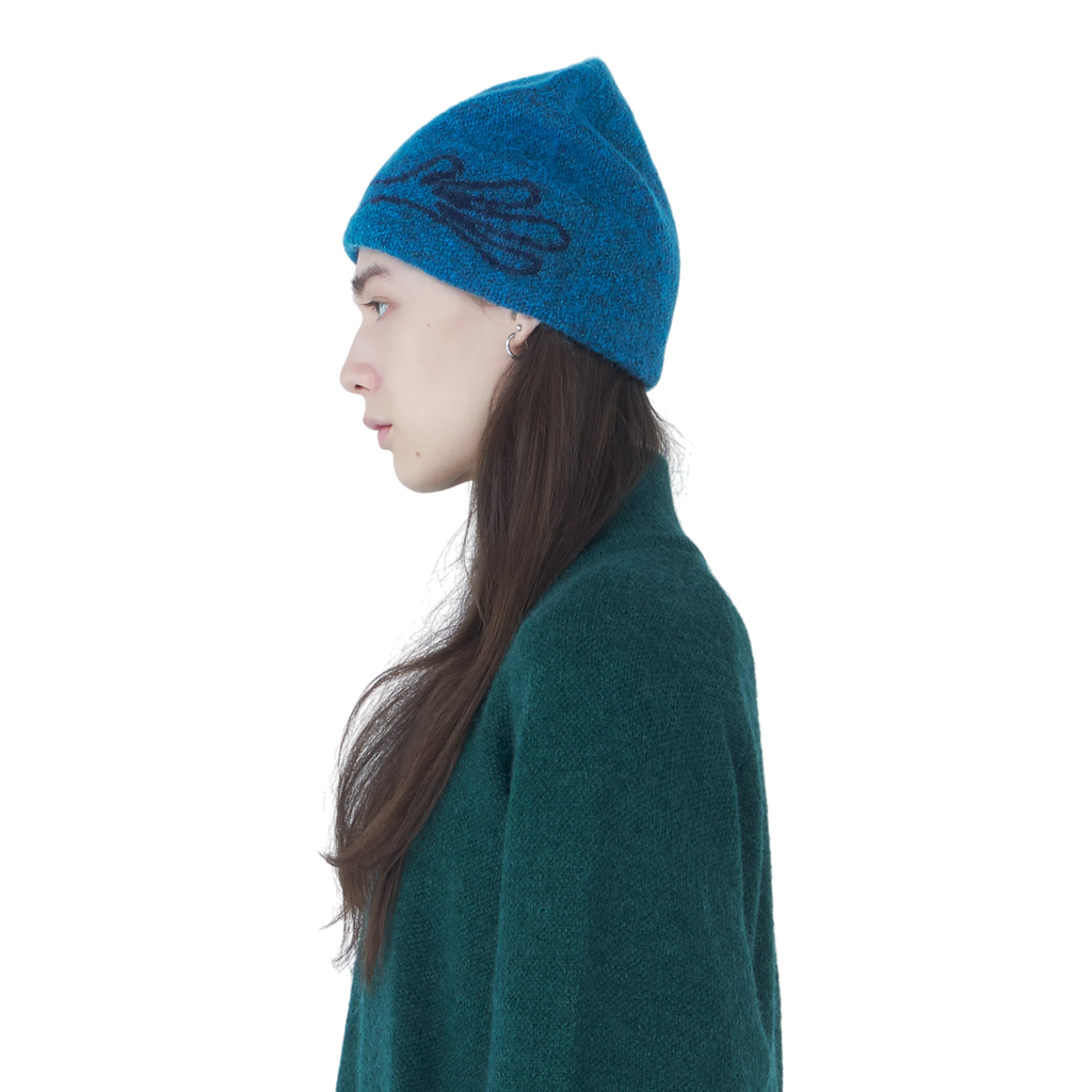 Hiking Patrol - Exploration Mohair Mixed Beanie - Blue Lue Hiking Patrol 