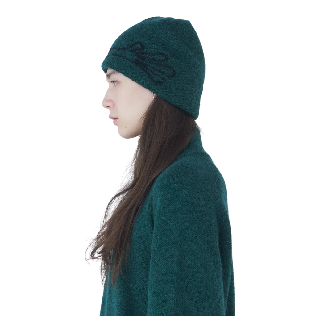 Hiking Patrol - Exploration Mohair Mixed Beanie - Forest Green Lue Hiking Patrol 