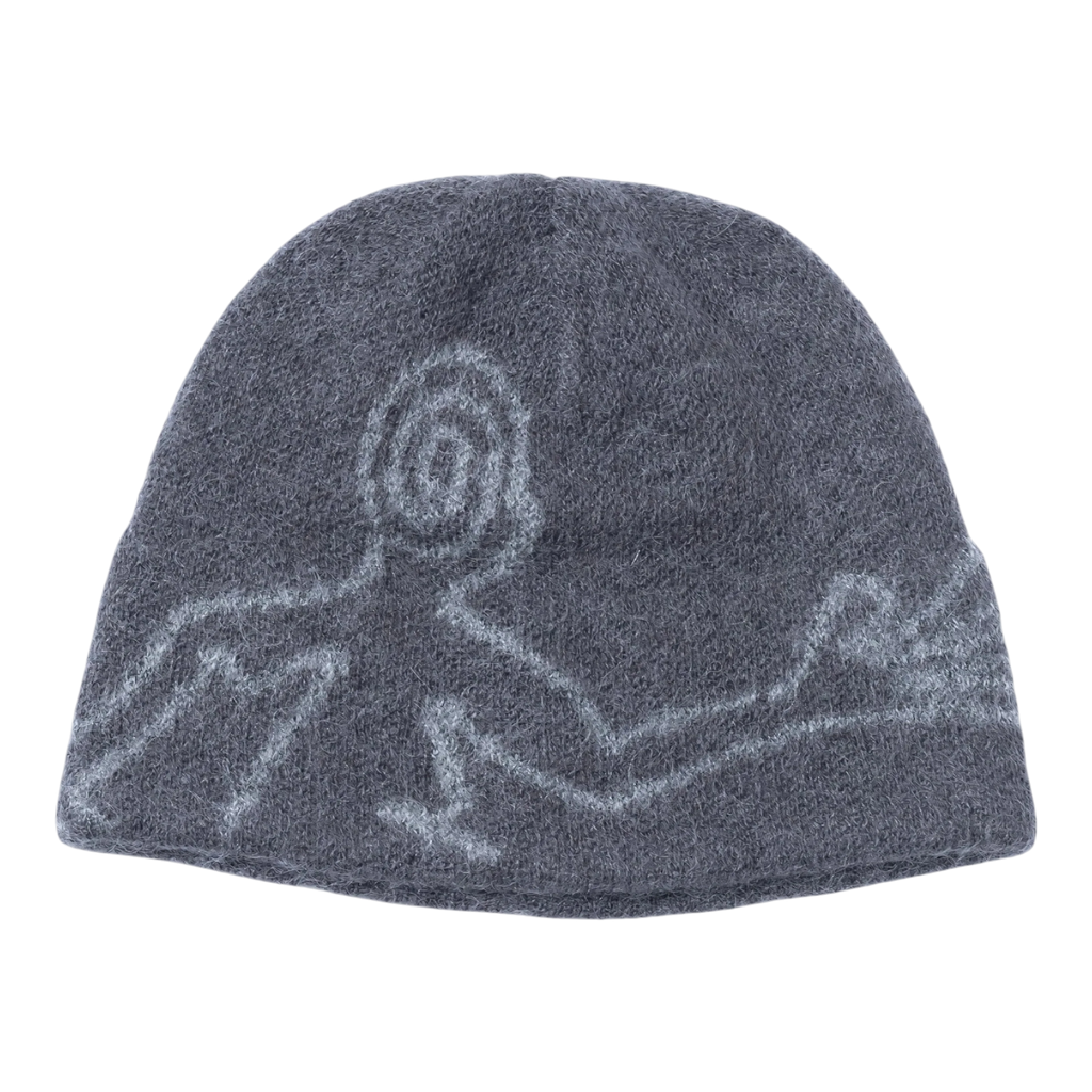 Hiking Patrol - Exploration Mohair Mixed Beanie - Slate Brown Lue Hiking Patrol 