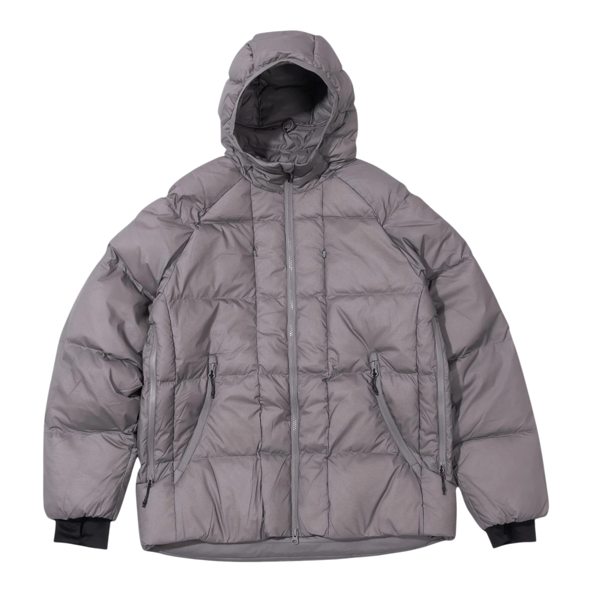 Hiking Patrol - Horizon 800FP Hooded Down Jacket - Slate Brown Jakke Hiking Patrol 