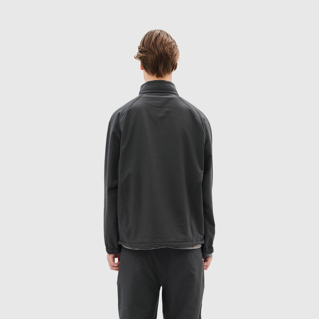 Hiking Patrol Path Inner Brushed Softshell Jacket - Charcoal Black Jacket Hiking Patrol 