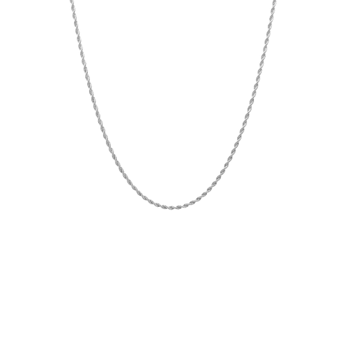 Leo Chevon - Napoli Twisted Halskjede - Sølv main product image