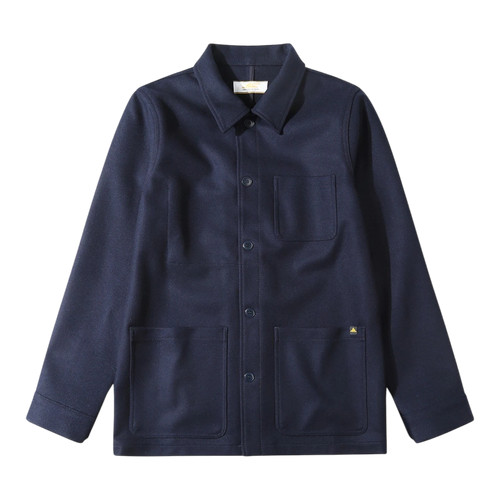 Le Mont Saint Michel - Victorien - Wool Work Jacket - Navy main product image