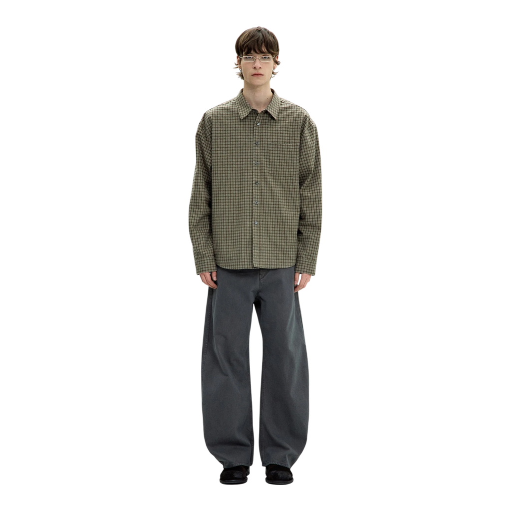 Coor - Gun Club Check Shirt - Sand Green lifestyle product image