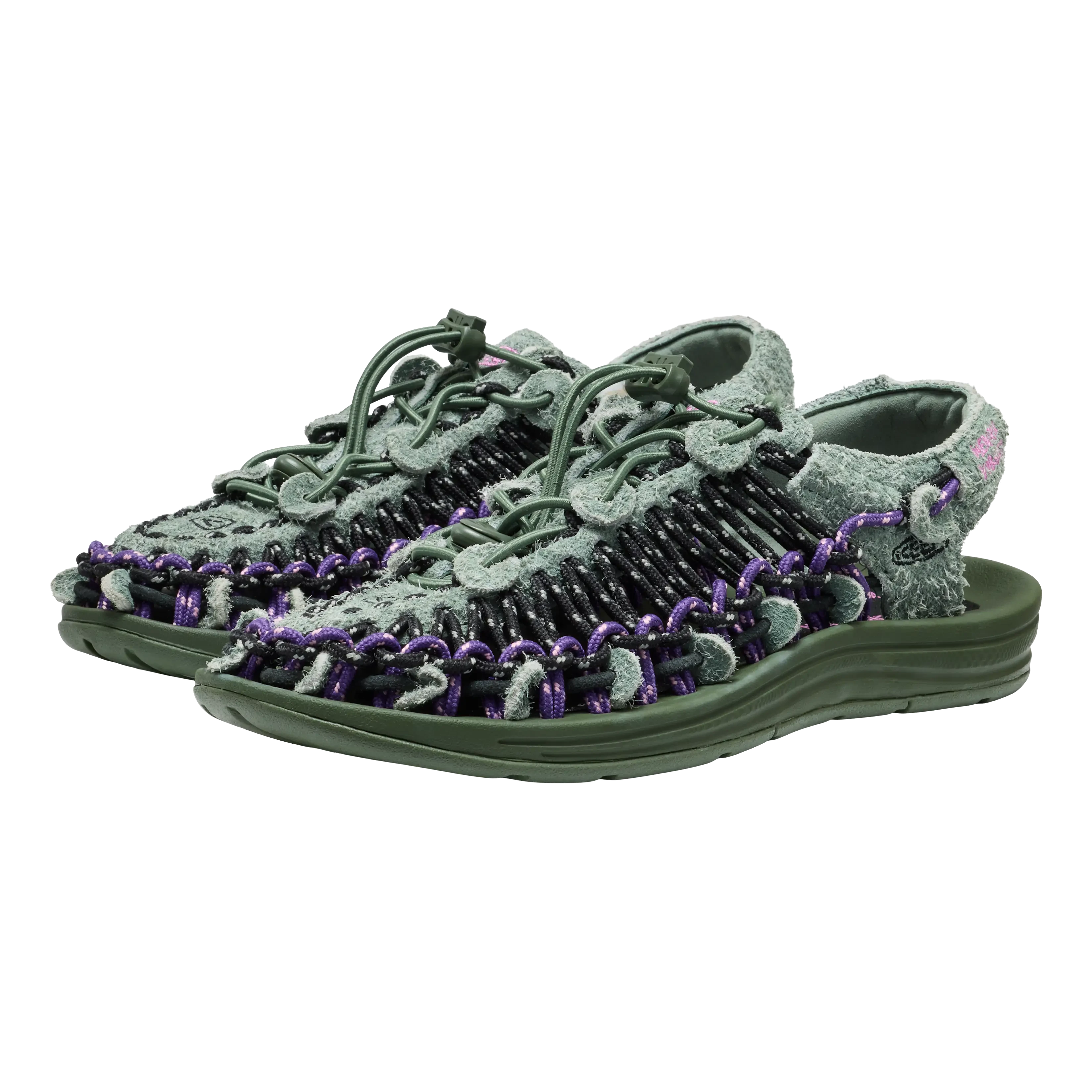 Keen Uneek Lea Sandals - Green Spring Sandals Keen 