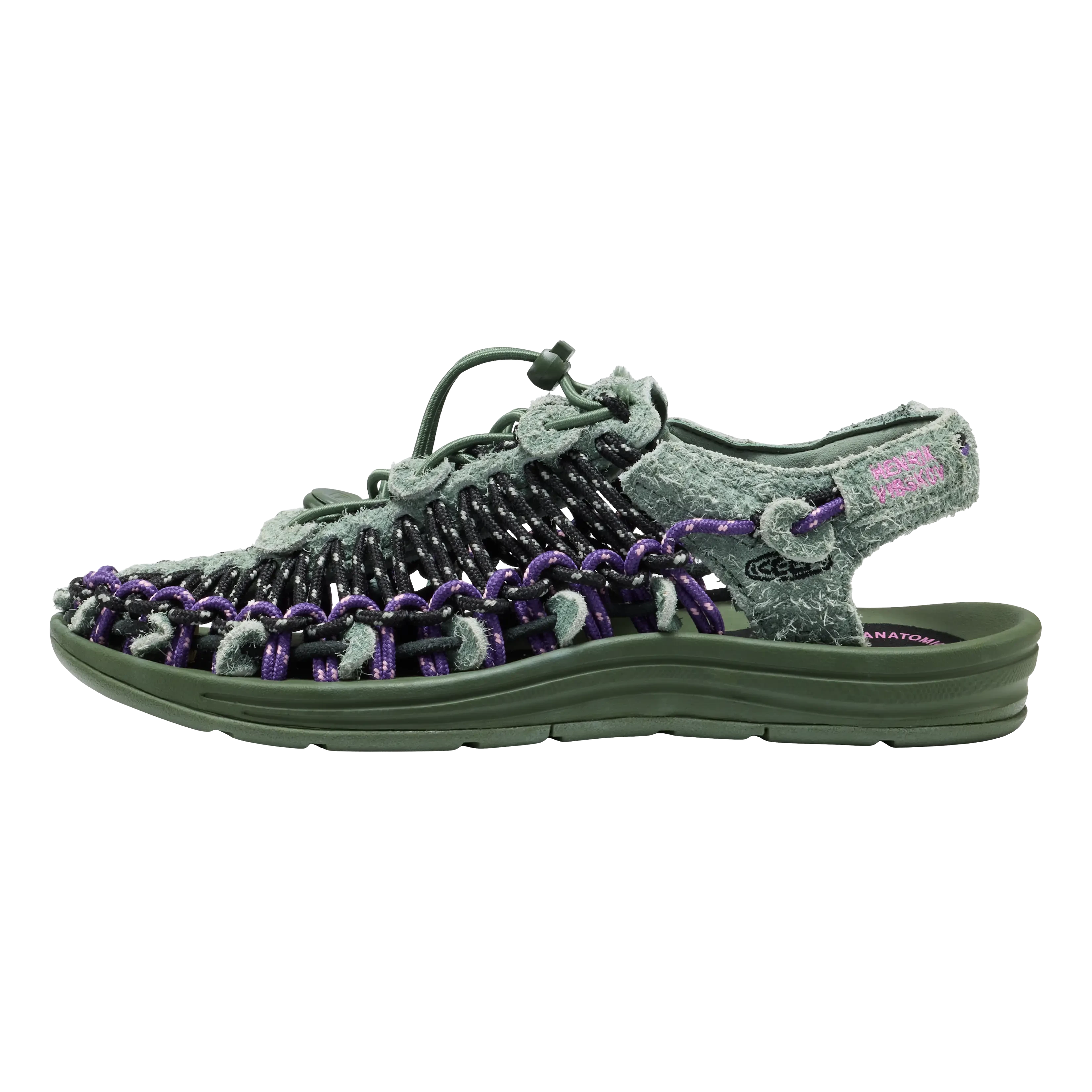 Keen Uneek Lea Sandals - Green Spring Sandals Keen 