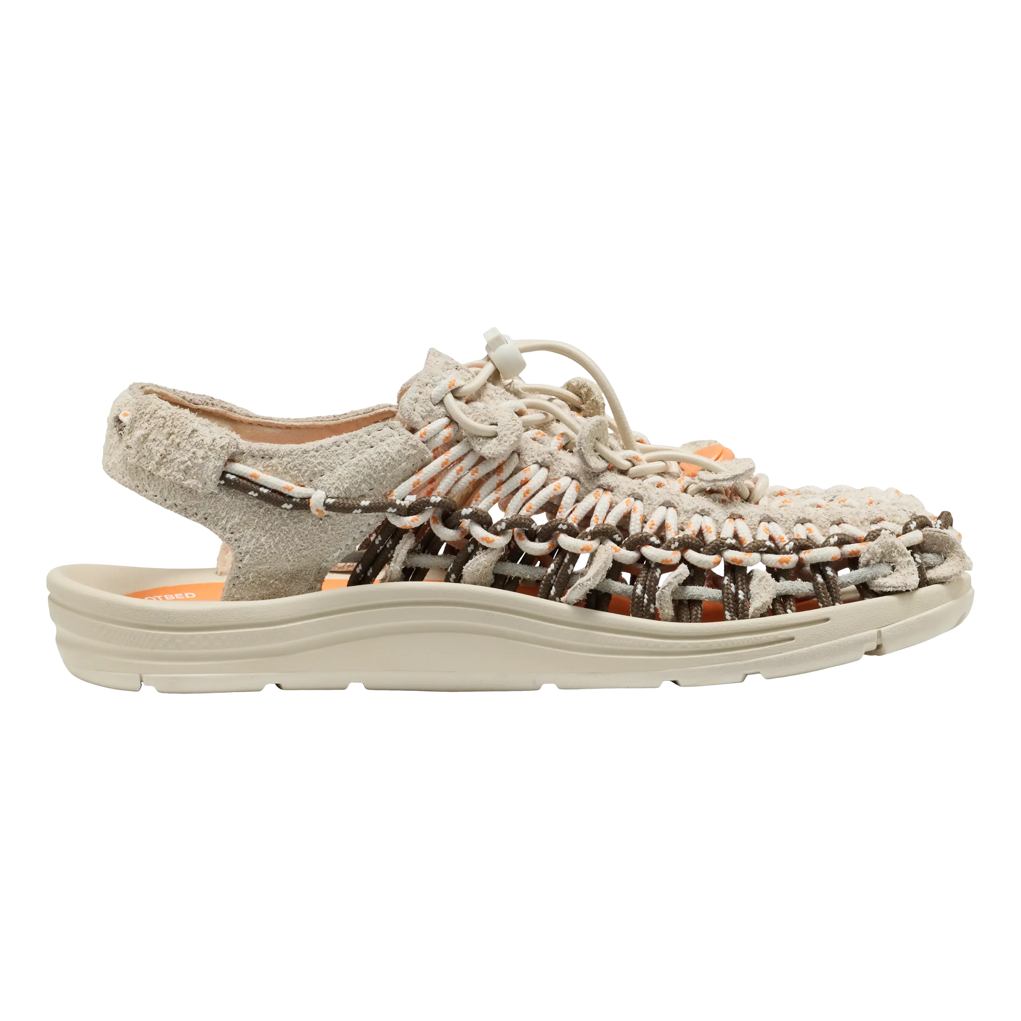 Keen Uneek Lea Sandals - Tangerine Cream Sandals Keen 