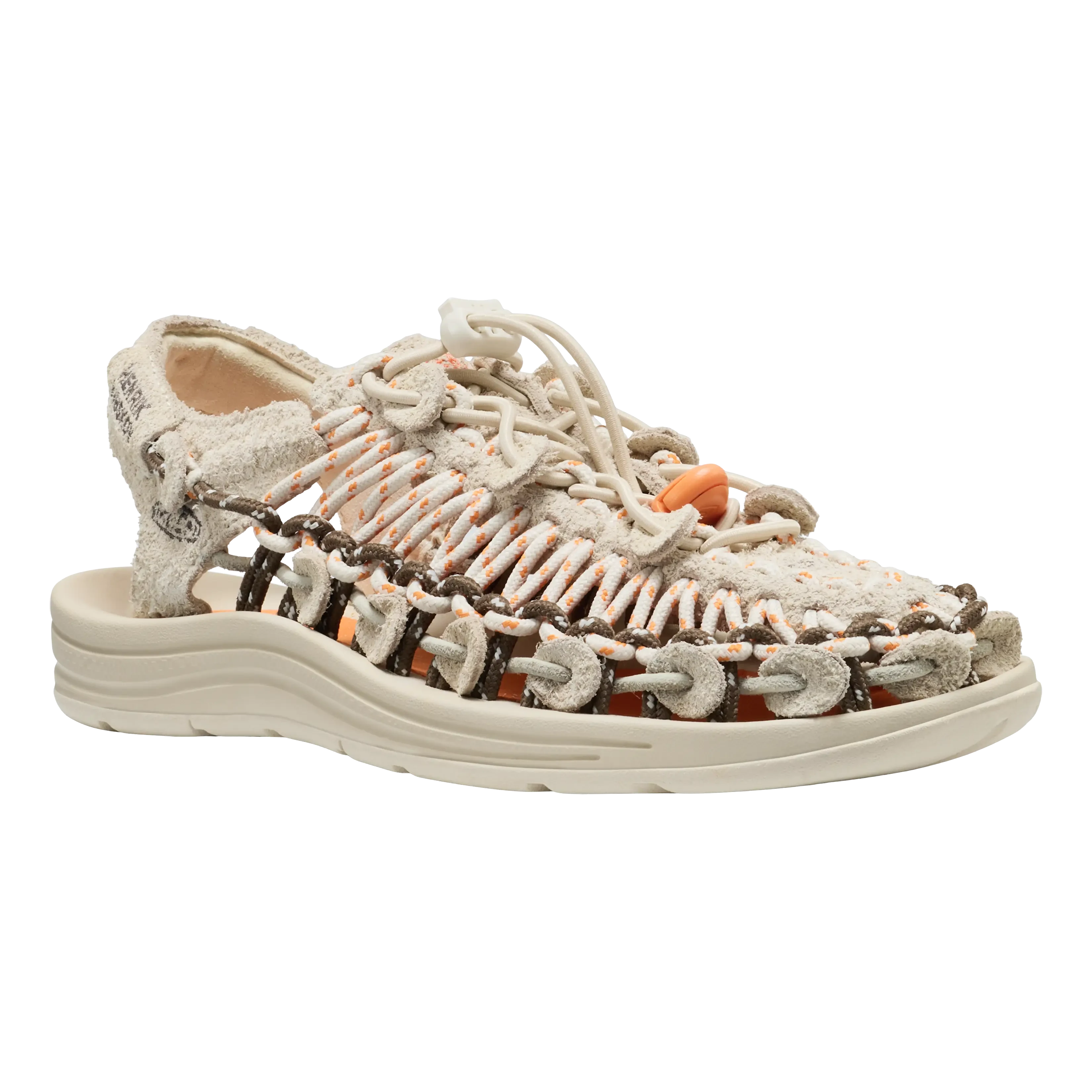 Keen Uneek Lea Sandals - Tangerine Cream Sandals Keen 