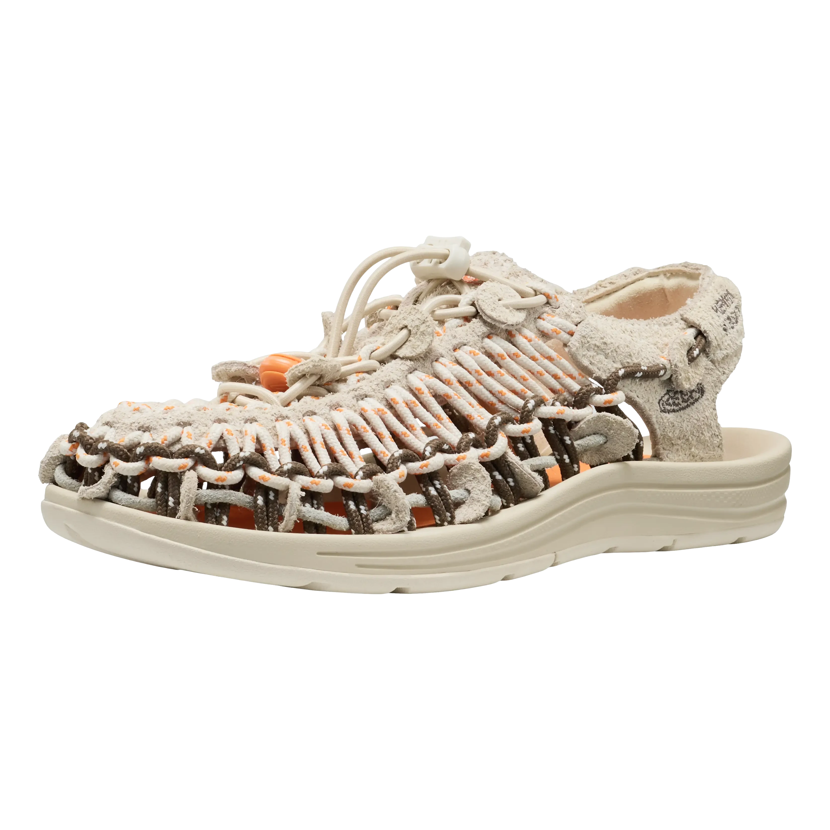 Keen Uneek Lea Sandals - Tangerine Cream Sandals Keen 