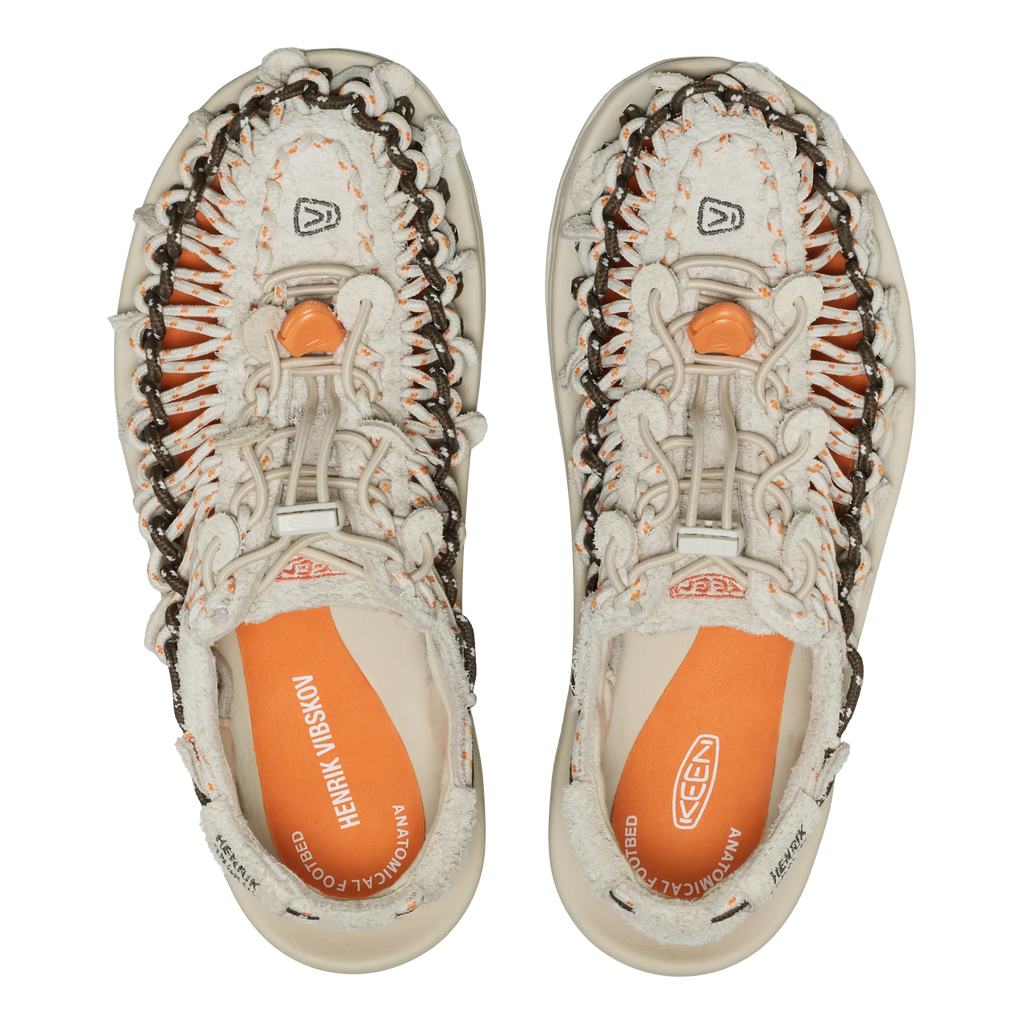 Keen Uneek Lea Sandals - Tangerine Cream Sandals Keen 