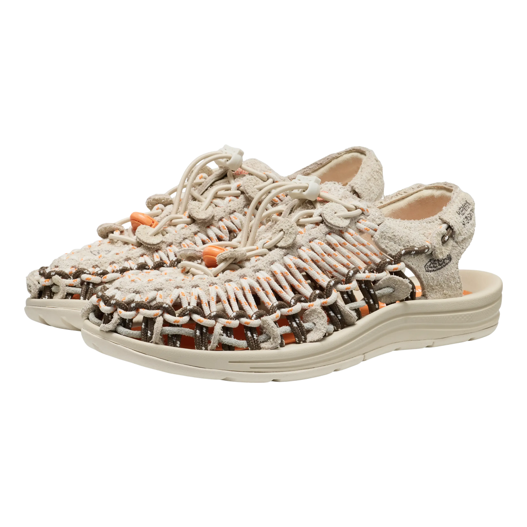 Keen Uneek Lea Sandals - Tangerine Cream Sandals Keen 