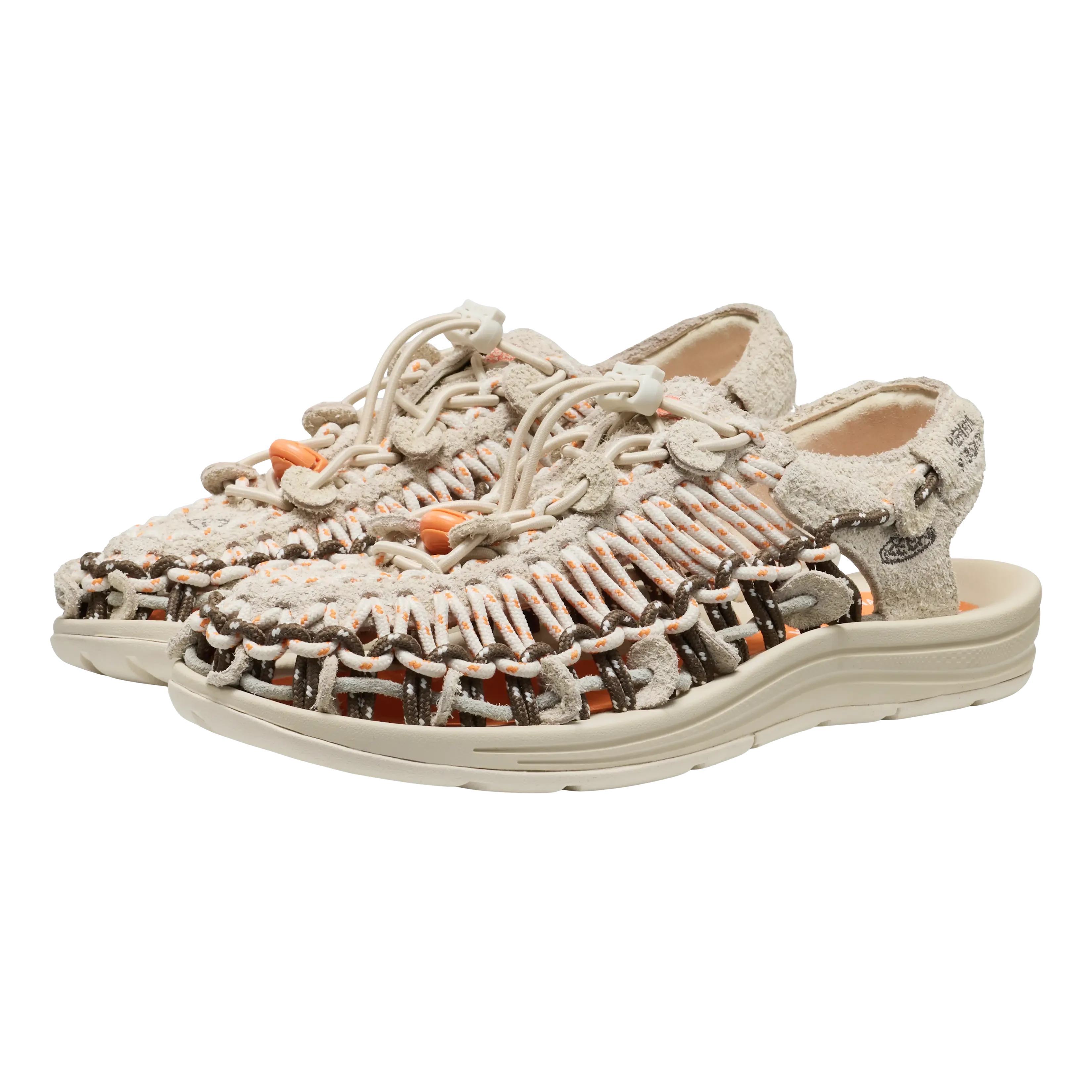 Keen Uneek Lea Sandals - Tangerine Cream Sandals Keen 