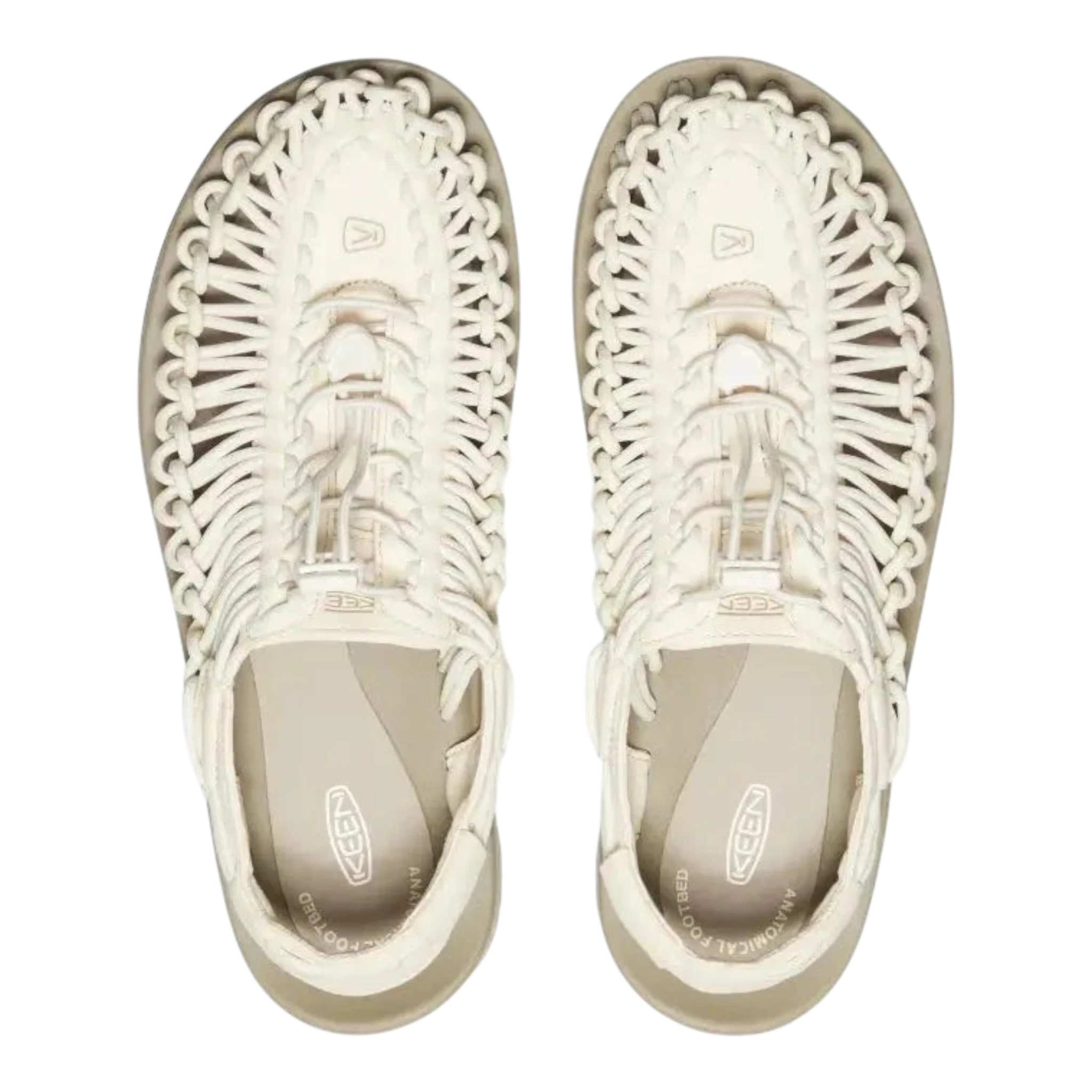 Keen Uneek Sandals - White / Cornstalk Sandals Keen 