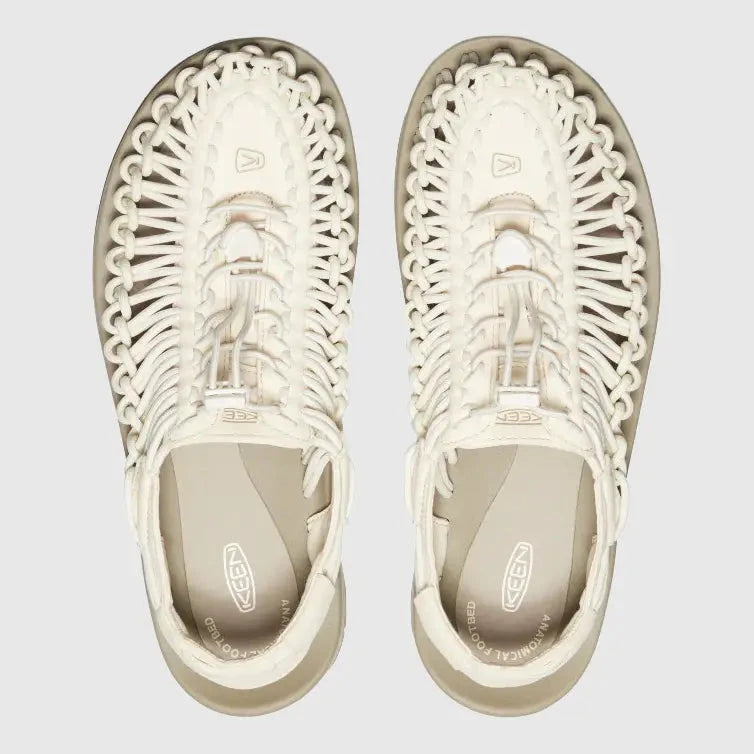 Keen Uneek Sandals - White / Cornstalk Sandals Keen 