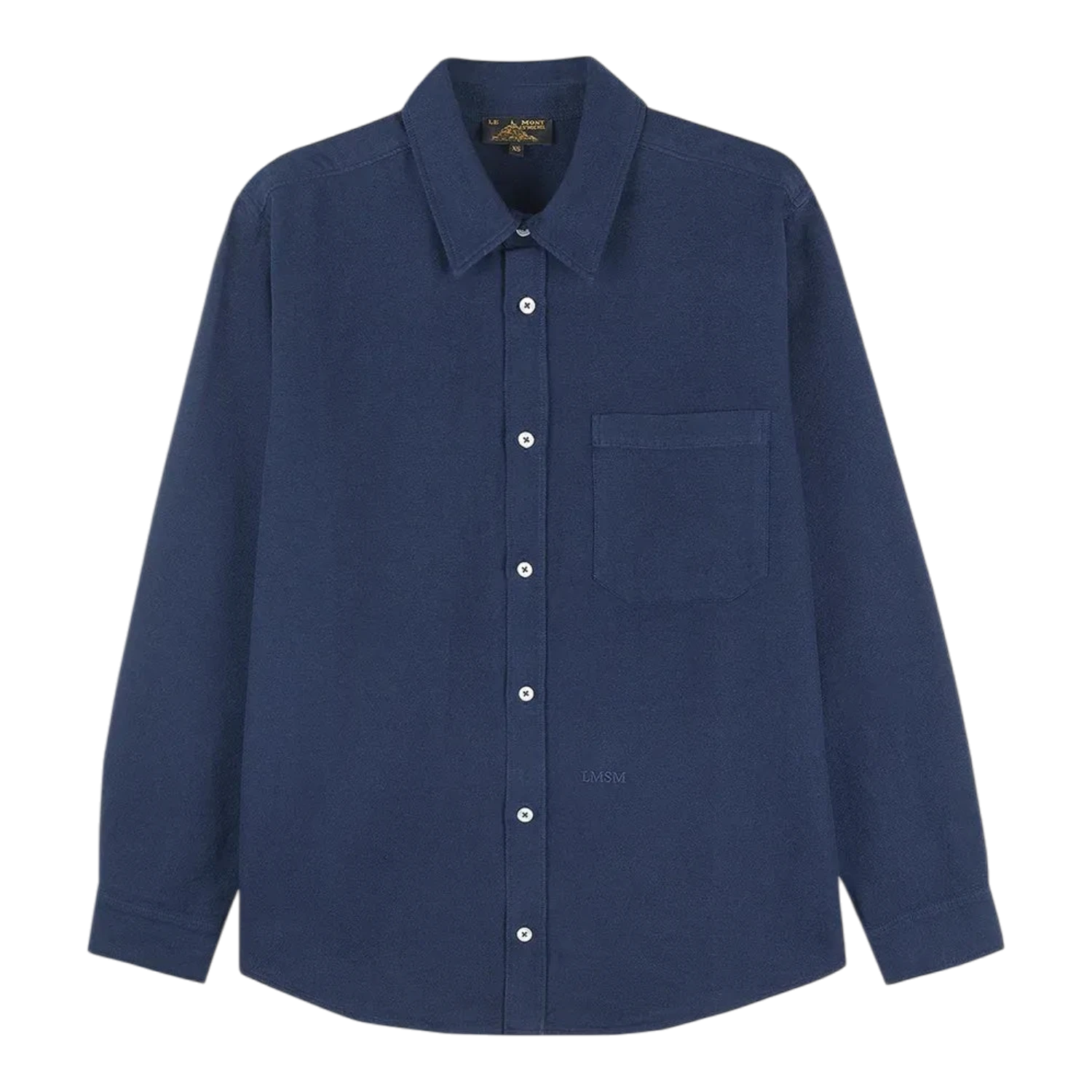 Le Mont Saint Michel - Cosmo - Garment Oxford Shirt - Indigo main product image