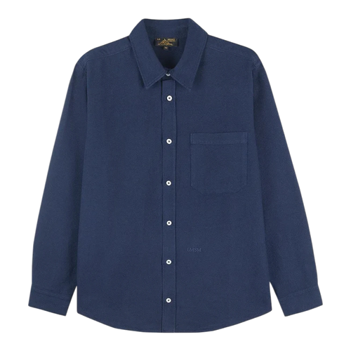 Le Mont Saint Michel - Cosmo - Garment Oxford Shirt - Indigo main product image