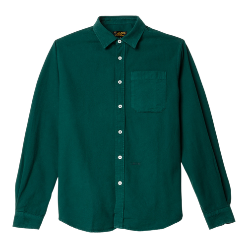Le Mont Saint Michel - Cosmo - Garment Oxford Shirt - Forest Skjorte Le Mont Saint Michel 