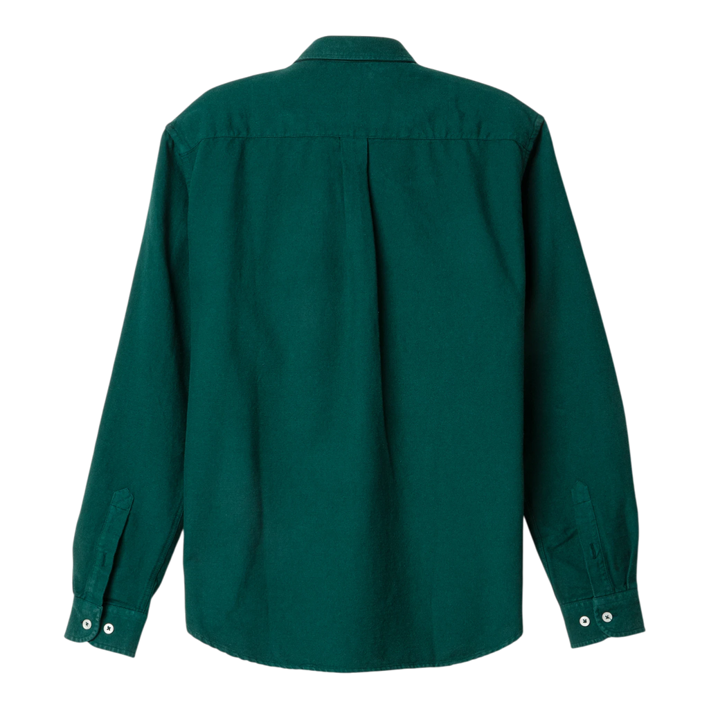 Le Mont Saint Michel - Cosmo - Garment Oxford Shirt - Forest Skjorte Le Mont Saint Michel 