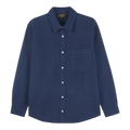 Le Mont Saint Michel - Cosmo - Garment Oxford Shirt - Indigo Skjorte Le Mont Saint Michel 