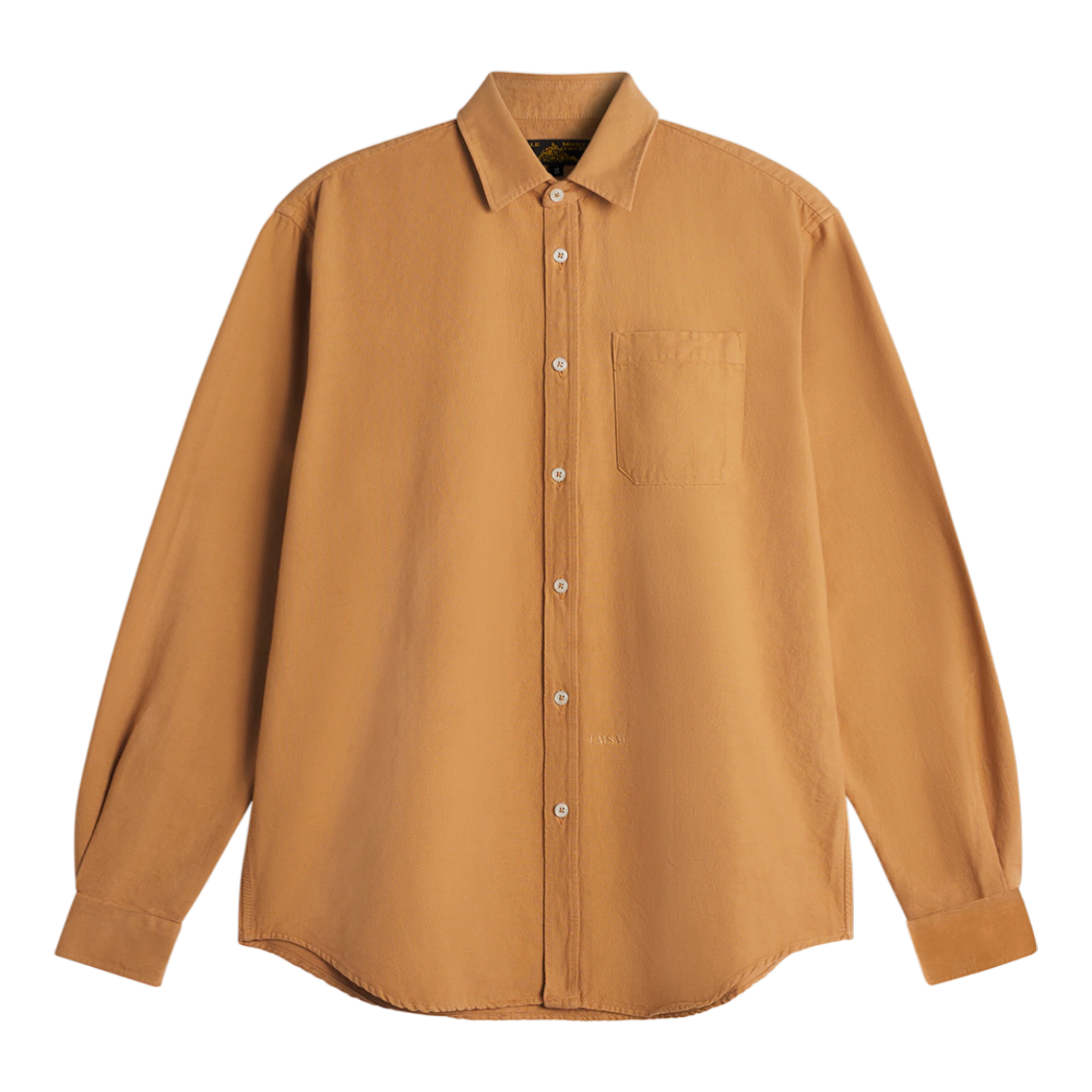 Le Mont Saint Michel Cosmo Garment Oxford Shirt - Kraft Shirt Le Mont Saint Michel 