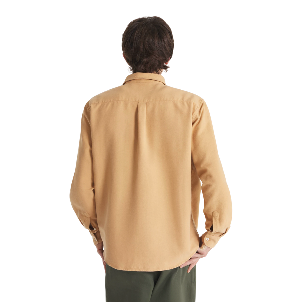 Le Mont Saint Michel Cosmo Garment Oxford Shirt - Kraft Shirt Le Mont Saint Michel 