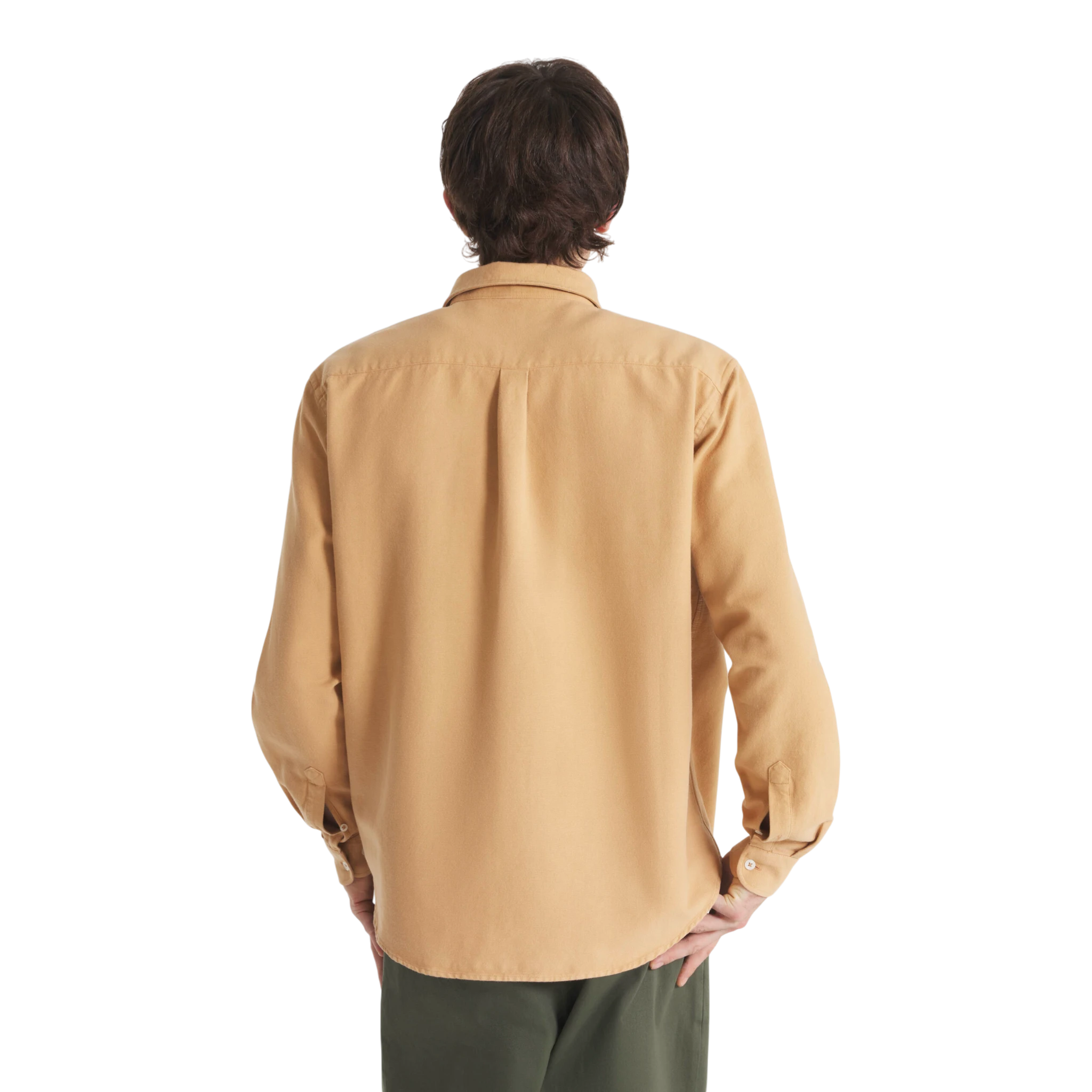 Le Mont Saint Michel Cosmo Garment Oxford Shirt - Kraft Shirt Le Mont Saint Michel 