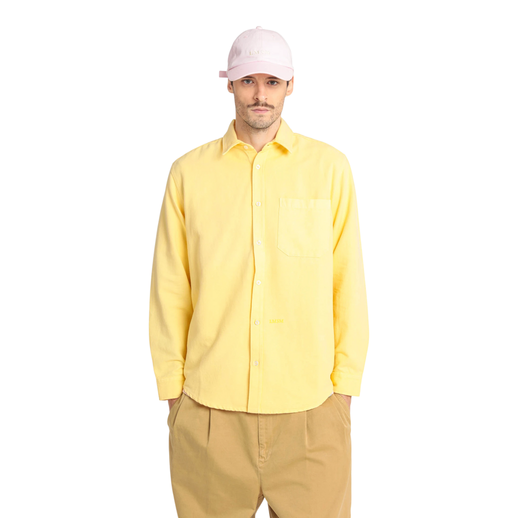 Le Mont Saint Michel Cosmo Garment Oxford Shirt - Yellow Shirt Le Mont Saint Michel 