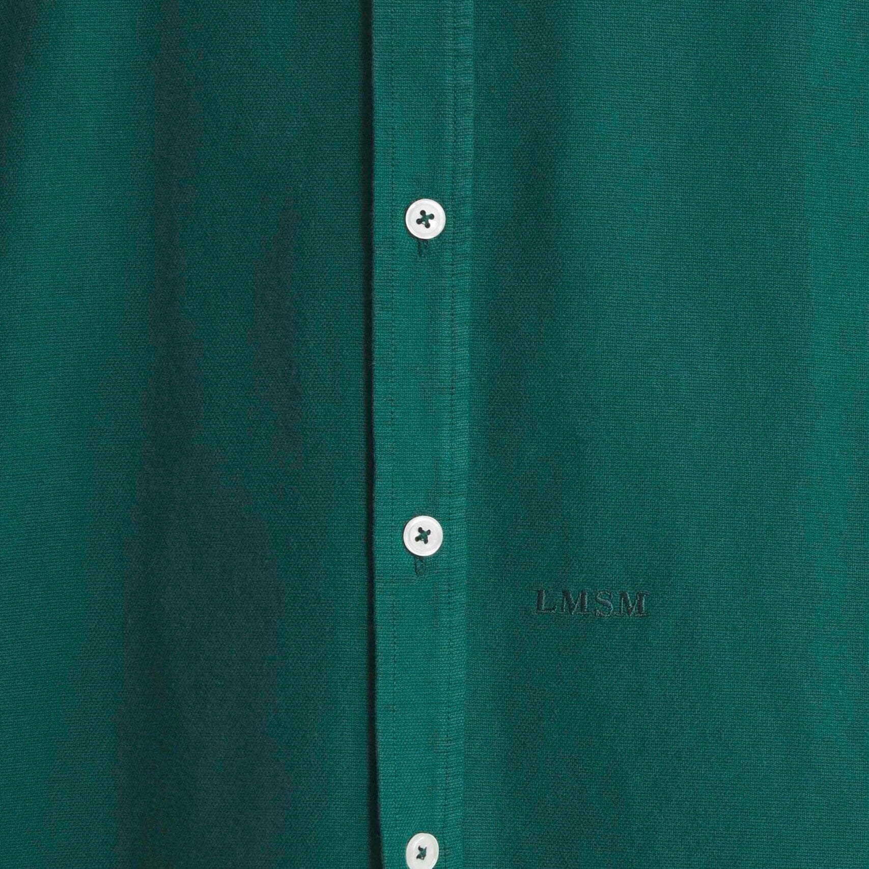 Le Mont Saint Michel Cosmo Oxford Shirt - Forest Le Mont Saint Michel 