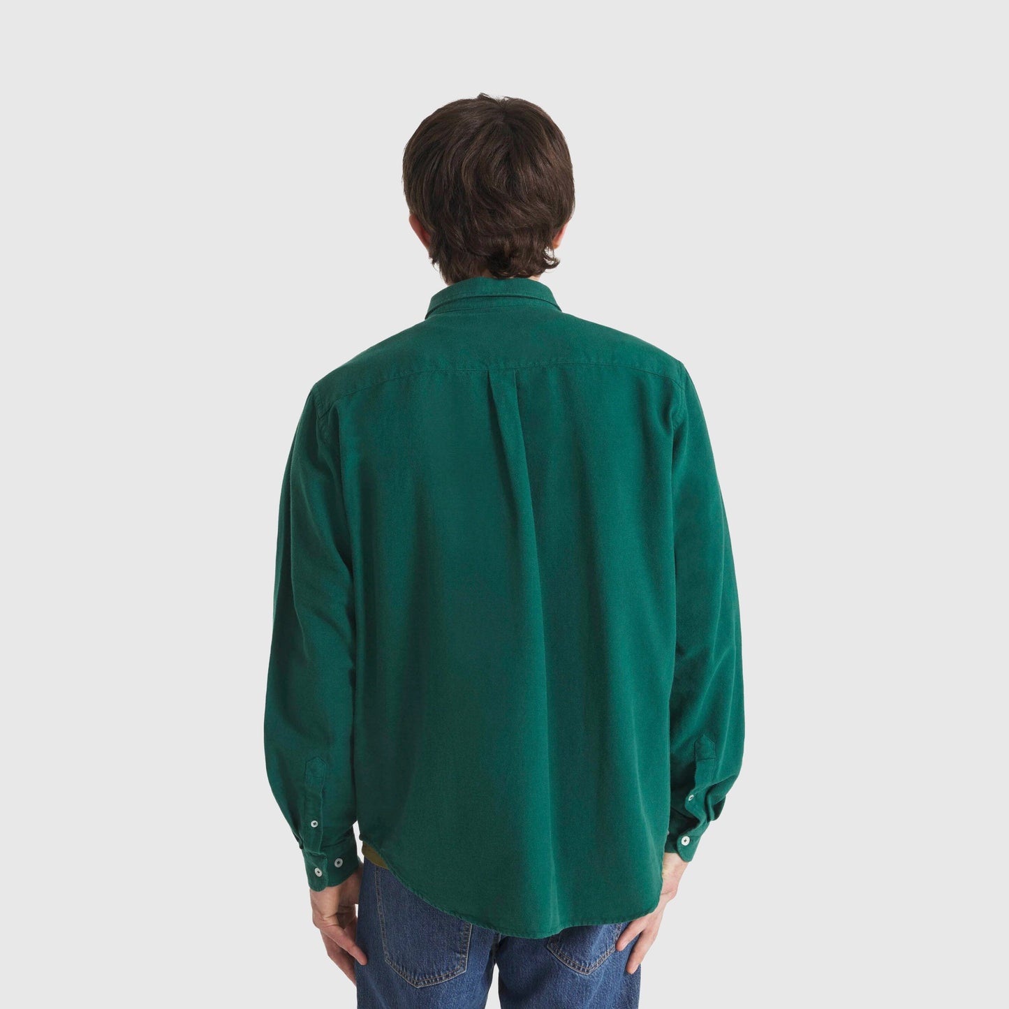 Le Mont Saint Michel Cosmo Oxford Shirt - Forest Le Mont Saint Michel 