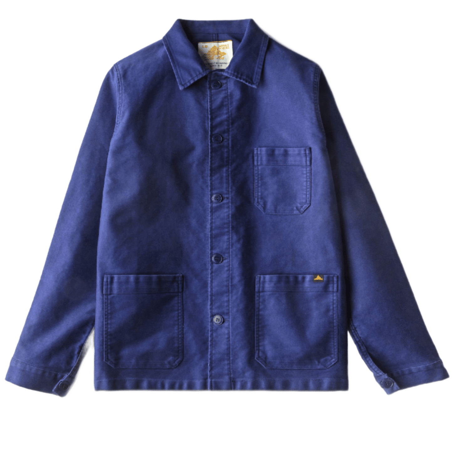 Le Mont Saint Michel Genuine Work Jacket - Blue Overshirt Le Mont Saint Michel 